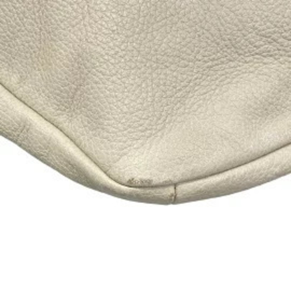 Gucci Waist Pouch Clutch Ivory White Green Multi Leather - Picture 5 of 5